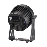 AOPU-Éclairage de scène LED sans fil étanche, 6x20W, RGBWA + UV, 6In1, pour fête de mariage, bar