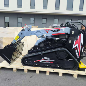 Chargeuse compacte sur chenilles robuste de 75 CV <span class=keywords><strong>avec</strong></span> moteur diesel Cummins EPA Tier 4, idéale pour l'aménagement paysager et la foresterie - Product Image 4