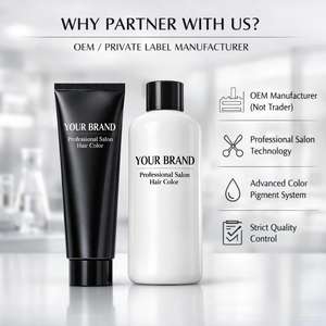 Tinte de Cabello Profesional de Marca Privada para Salón, Fabricante OEM de Tinte de Cabello, Sistema de Coloración Permanente de Alto Rendimiento en Tubo - Product Image 2