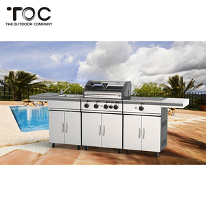 Proveedor <span class=keywords><strong>de</strong></span> China <span class=keywords><strong>de</strong></span> acero inoxidable <span class=keywords><strong>de</strong></span> bajo precio <span class=keywords><strong>de</strong></span> cocinas al aire libre barbacoa parrilla <span class=keywords><strong>de</strong></span> <span class=keywords><strong>Gas</strong></span> - Product Image 2