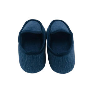 Pantofole mocassini <span class=keywords><strong>da</strong></span> uomo <span class=keywords><strong>in</strong></span> Memory Foam classico morbido e morbido <span class=keywords><strong>blu</strong></span> Navy Full Back pantofole <span class=keywords><strong>da</strong></span> <span class=keywords><strong>casa</strong></span> calde pantofole invernali - Product Image 4