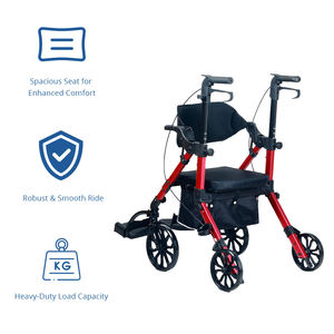 家庭用健康管理向け歩行器 - 軽量で使いやすい室内移動性と快適性を備え、移動が制限されたユーザーに最適 - Product Image 4