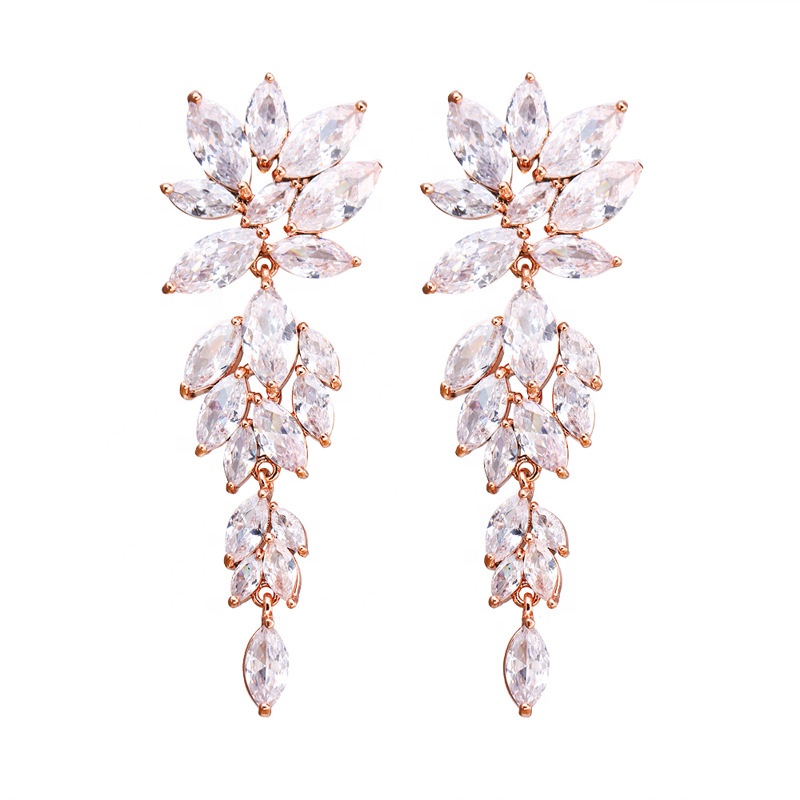 vintage drop earrings bridal