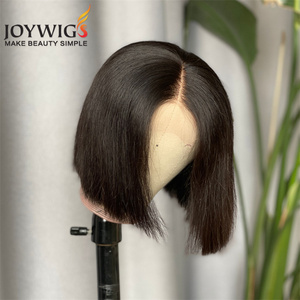<span class=keywords><strong>Parrucche</strong></span> Bob a Taglio Dritto per Donne di Colore Joywigs, Chiusura in Pizzo 2*6, <span class=keywords><strong>Capelli</strong></span> Umani Grezzi Allineati alla Cuticola, Doppio Filamento, Fornitore di Fabbrica - Product Image 2