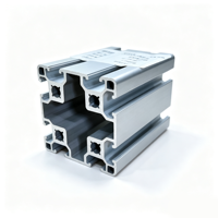 Profilé en aluminium robuste 8080EB, extrusion industrielle en alliage d'aluminium, cadre de protection pour robots et équipements