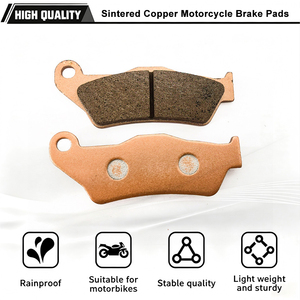 อะไหล่แต่งมอเตอร์ไซค์แบบ OEM/ODM ขายส่ง ผ้าเบรกโลหะเผาสำหรับ <span class=keywords><strong>KTM</strong></span> <span class=keywords><strong>EXC</strong></span> 125 SX 150 200 <span class=keywords><strong>250</strong></span> 300 350 - Product Image 2