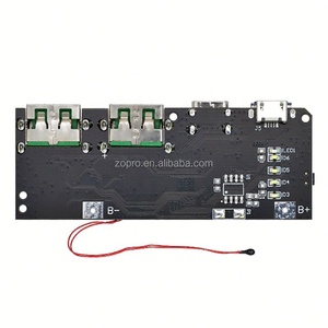 พาวเวอร์แบงค์ 22.5W 5 พอร์ต ชาร์จเร็วแบบสองทิศทาง โมดูลจ่ายไฟมือถือ แผงวงจร DIY วัสดุเมนบอร์ด QC4+PD3.0 - Product Image 5