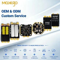 Contrôleur de vitesse électronique sans balais MAXKGO 5-12S 80A AM32 Dshot600 pour drone FPV, contrôleur de moteur pour multirotor RC