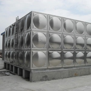 스테인레스 스틸 고급 내화 광고 팽창 304 대형 산업용 절연 물 탱크 - Product Image 3