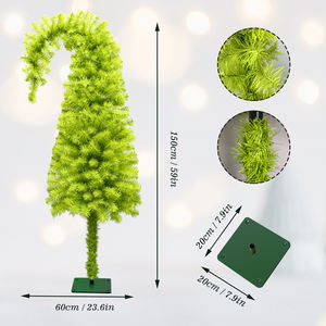 Whimsical Artificial Green <strong>Christmas</strong> <strong>Trees</strong> for Party Decoration Festive Ornament - Product Image 3