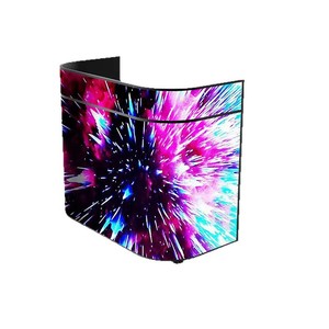หน้าจอ LED โค้งพร้อมดีไซน์ลายจักรวาล ตัวเครื่องสีดำ รองรับหน้าจอกว้าง - Product Image 1
