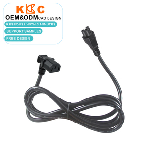 <b>Angled</b> C13 to C5 Power Cord, 3 Pin Laptop Charger Cable, 90 Degree AC Connector for Desktop, Durable Design - Product Image 5