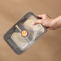 Boîte à lunch isotherme en acier inoxydable à deux compartiments, boîte à bento pour enfants, conteneur portable pour enfants, vente chaude