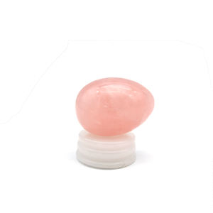 Huevos de Jade Yoni de cristal de cuarzo rosa para ejercicio <span class=keywords><strong>Vaginal</strong></span> - Product Image 2