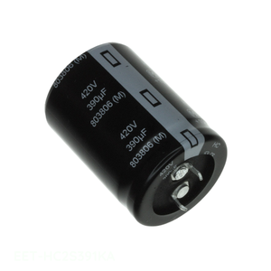 Manufacturer Channel Through Hole EET-HC2S391KA <b>CAP</b> ALUM 390UF 20% 420V <b>SNAP</b> TH 390 uF Capacitor - Product Image 1