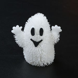 Pelota Antiestrés TPR con Forma de Calabaza Fantasma, Pelota Sensorial Calmante con Púas, Juguetes para Niños, Fiesta de Halloween - Product Image 4
