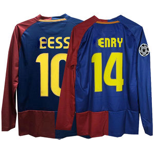 Camisetas de Fútbol Retro al por Mayor, Camisetas de Hombre de las Temporadas 2008-2009 # 10 & # Camiseta de Fútbol Personalizada de Alta Calidad con Nombre y Número Impresos (14 Unidades) - Product Image 1