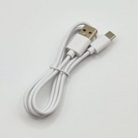 Câble de charge USB-A vers Type-C certifié RoHS, protection environnementale, 1A, PVC, vente en gros d'usine, export pour Type C