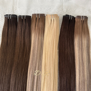 Extensiones de <span class=keywords><strong>Cabello</strong></span> con Clip Invisibles de Alta Calidad, 100% <span class=keywords><strong>Cabello</strong></span> Humano, Doble Trama, Puntas Completas, para Salón - Product Image 4