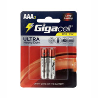 Pilas AAA de Carbono-Zinc de Larga Duración con Rendimiento de 1.5V para Teclados Inalámbricos, Ratones, Relojes, Linternas y Juguetes - Paquete de 4