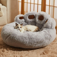 Coussin pour chien en peluche doux, durable, écologique, chaud, confortable et moelleux pour chiots et grands chiens
