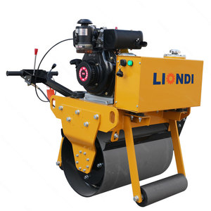 <span class=keywords><strong>Rodillo</strong></span> Compactador Manual de Una o Dos Cilindras para Pavimentación de Asfalto - Precios - Product Image 1