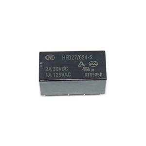 รีเลย์ HFD27-024-S 2A 8PIN 24VDC DIP ของแท้ใหม่ มีสินค้าในสต็อก ชิ้นส่วนอิเล็กทรอนิกส์ - Product Image 1