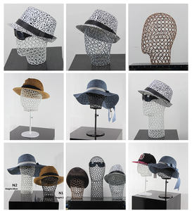 Mode fenêtre affichage tête Long cou femme noir Mannequin Mannequin tête pour perruques chapeaux écharpe - Product Image 6