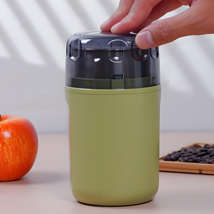 <span class=keywords><strong>Moulin</strong></span> <span class=keywords><strong>à</strong></span> <span class=keywords><strong>café</strong></span> électrique automatique portable pour épices, noix, graines, haricots, avec meules en acier inoxydable, 200W, design facile <span class=keywords><strong>à</strong></span> nettoyer, usage domestique - Product Image 1
