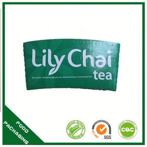 Tienda <span class=keywords><strong>de</strong></span> alimentos utilice papel Kraft manga taza <span class=keywords><strong>de</strong></span> café con el logotipo y tapas - Product Image 5
