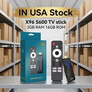 En stock aux États-Unis |   Nouvelle Box TV Android 4K X96 S600 H313 2026 avec Dongle <span class=keywords><strong>IPTV</strong></span>, 2 Go/16 Go et Télécommande Vocale Bluetooth – Boîtier Smart TV - Product Image 2
