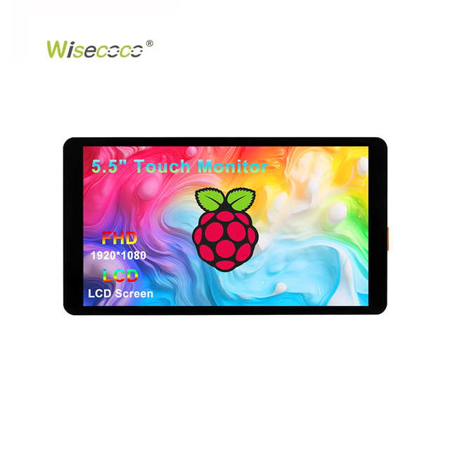 Wisecoco 5.5 Inch Touch Screen Capacitive Touch Display 1920*1080 LCD Monitor for Raspberry Pi