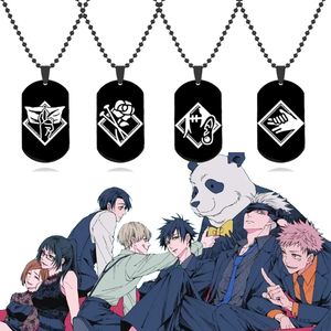 Colgante con grabado de tatuaje Jujutsu Kaisen, collar de Anime, accesorio de <span class=keywords><strong>Cosplay</strong></span> - Product Image 1