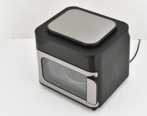Freidora <span class=keywords><strong>de</strong></span> <span class=keywords><strong>Aire</strong></span> Eléctrica Clásica Cuadrada <span class=keywords><strong>de</strong></span> Acero Inoxidable con Control Digital y Pantalla LCD, Sin Aceite, para Uso Doméstico y Hotelero - Product Image 5