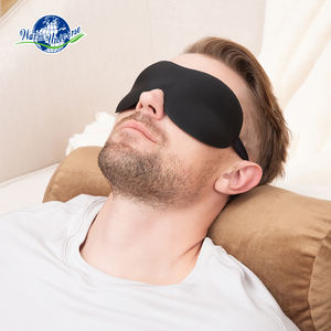 Fabrika özelleştirme yüksek esnek sünger hafif ve rahat seyahat körü körüne 3D uyku göz maskesi - Product Image 6