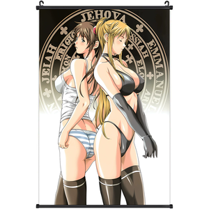 Nuevas y Atractivas Pinturas de Anime de <span class=keywords><strong>Chicas</strong></span> Sexys, Cuadros Personalizados Impermeables para Colgar en la Pared, Póster Enrollable para Decoración del Hogar - Product Image 1