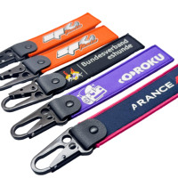 Porte-clés personnalisés en tissu pour l'aviation, écologiques, avec impression numérique, pour la vente en gros