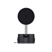 Chargeur de voiture sans fil magnétique rapide Powerqi QI2.2 25W avec base à ventouse rotative et support pour iPhone pour voitures électriques