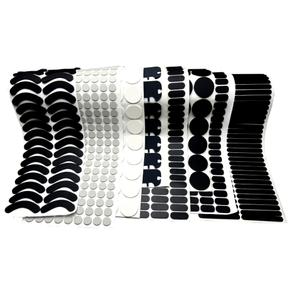 Bantalan furnitur tidak licin, bantalan kaki kursi silikon berperekat Eva karet untuk lantai kayu keras pencegahan kebisingan - Product Image 1