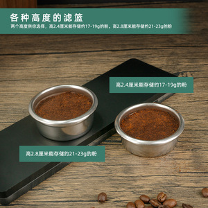 ตะกร้ากรองกาแฟสแตนเลสขนาด 58 มม. ชั้นเดียวแบบไม่ใช้แรงดัน สำหรับเครื่องชงกาแฟเอสเพรสโซ อะไหล่ทดแทนพอร์ทาฟิลเตอร์ - Product Image 4