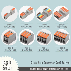 ตัวเชื่อมต่อสายไฟแบบเร็ว 2 พอร์ต รุ่น Wintai-Tech ตัวเชื่อมต่อสายไฟแบบเร็ว ตัวเชื่อมต่อไฟฟ้า - Product Image 6