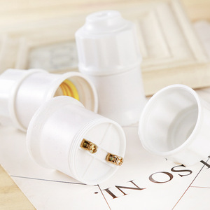 E27 LED giữ đèn với vít cơ sở nhựa xoắn ốc treo mặt dây chuyền cho chiếu sáng nhà cao cấp đèn căn cứ & chủ sở hữu - Product Image 5