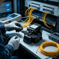 Couteau de découpe de fibre optique Haile haute précision, couteau à retour automatique en une seule opération, lame en tungstène avec 48 000 coupes