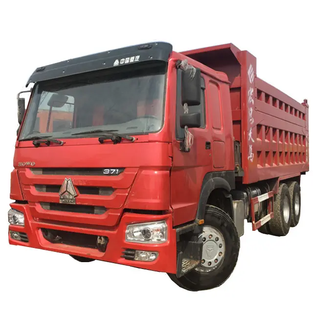 Shacman d'occasion Hino HOWO Beiben Foton Weichai Moteur 6x4 8x4 40 60 Tonnes 371 HP Camion À Benne Basculante