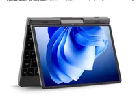 Laptop Mini Oem Alder Lake-N N150/N95 8 Inci Layar Sentuh Keyboard Backlit Abu-abu Bt5.2 Sistem Operasi Windows 11 Pro PC Saku 2 in 1