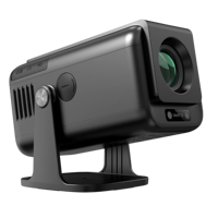 Projecteur LED intelligent 300 Lumens 1080P Android 13.0 4K avec support de mise au point automatique