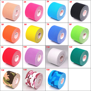 5 Taille Kinésiologie Bande Athlétique <span class=keywords><strong>Elastoplast</strong></span> Sport Récupération Cerclage Gym Étanche Tennis Muscle Soulagement De La Douleur Bandage # KT-02 - Product Image 3