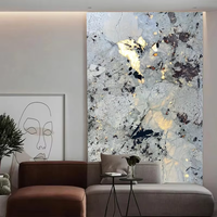 Panneaux de pierre luminescente naturelle translucide de 1,8 cm, grandes dalles de marbre, surface polie, style de design moderne pour les projets hôteliers