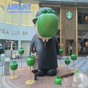 Riesige Neue Aufblasbare Figur, Modell einer Aufblasbaren Kunstskulptur, Ballon zur Bühnendekoration im Verkauf - Product Image 4