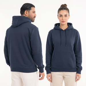 Sudadera con Capucha Unisex de Forro Polar, 280 GSM, Algodón y Poliéster, Corte Regular, Logotipo Personalizado, Bolsillo Canguro, Venta al Por Mayor - Product Image 2